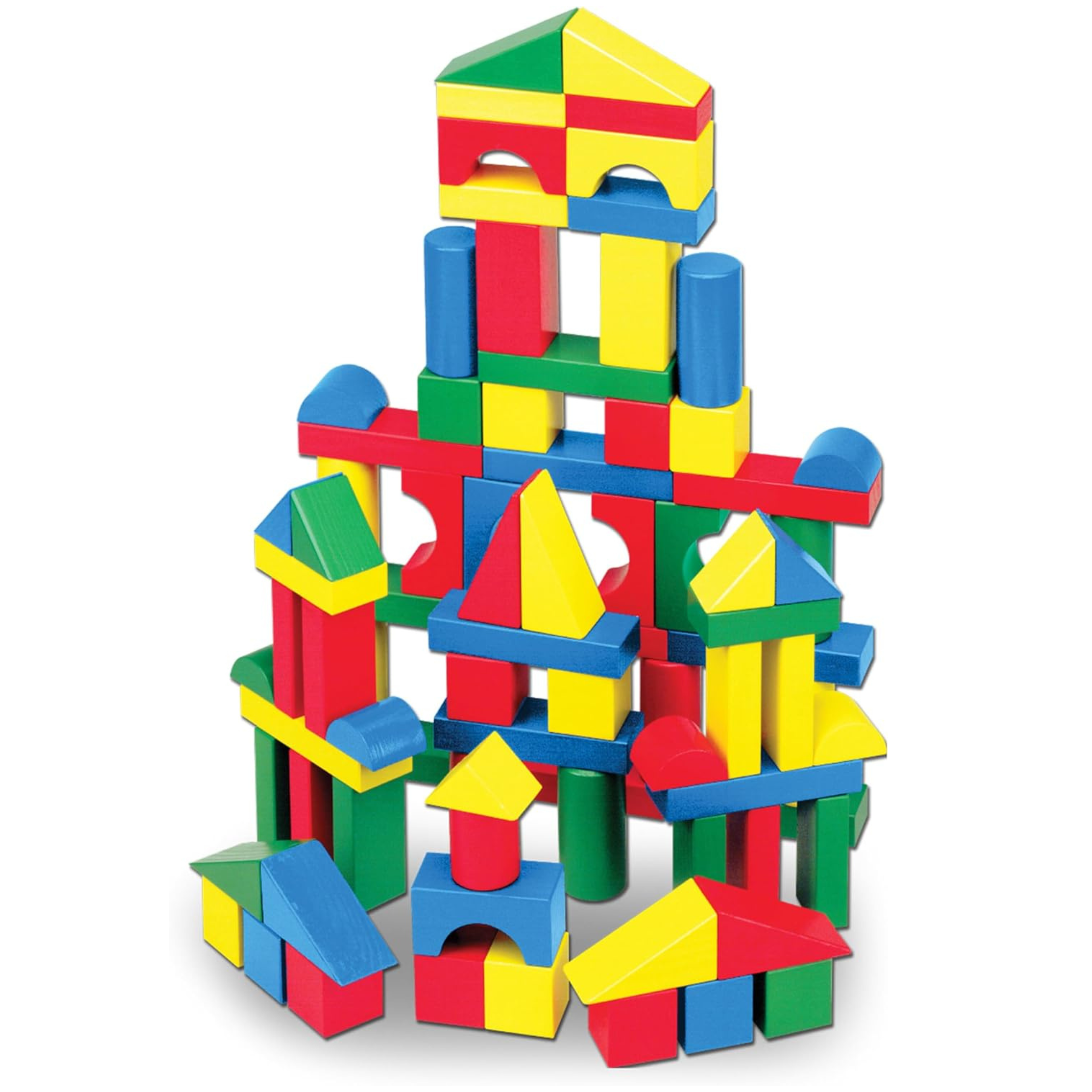 Kidshaven - 100pcs wooden building blocks